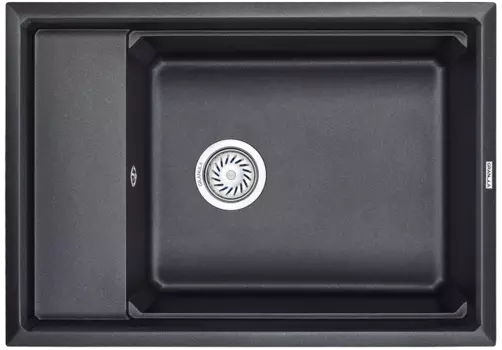 Мойка кухонная Granula Kitchen Space KS-7305 шварц