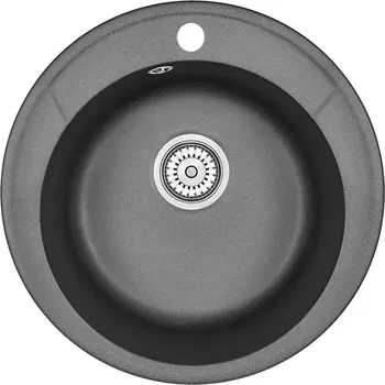 Мойка кухонная Granula Standart ST-4802 черная ST-4802 черный