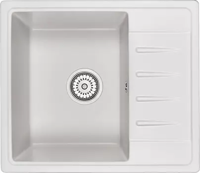 Мойка кухонная Granula Standart ST-5803 белая ST-5803 белый
