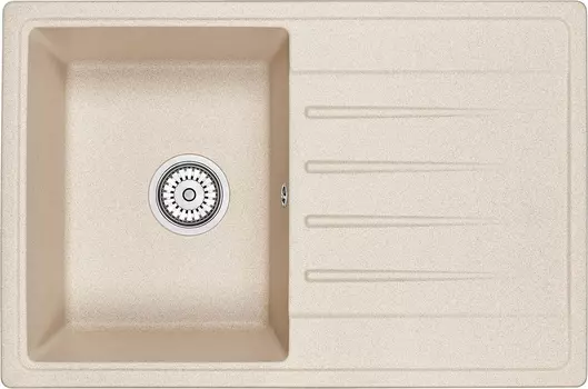 Мойка кухонная Granula Standart ST-7602 бежевая ST-7602 бежевый