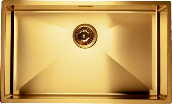 Мойка кухонная Iddis Edifice EDI74B0i77 матовое золото