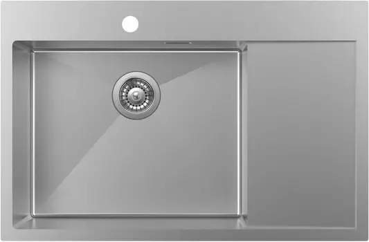 Мойка кухонная Iddis Haze HAZ78SLi77 L, сатин