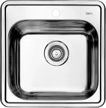 Мойка кухонная Iddis Strit STR48P0i77S, с сифоном