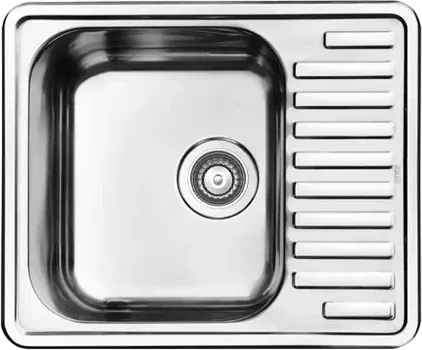 Мойка кухонная Iddis Strit STR58PDi77S, с сифоном
