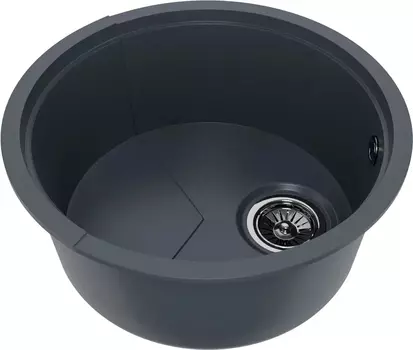 Мойка кухонная KitKraken Lake Graphite темно-cерая O-510.7024