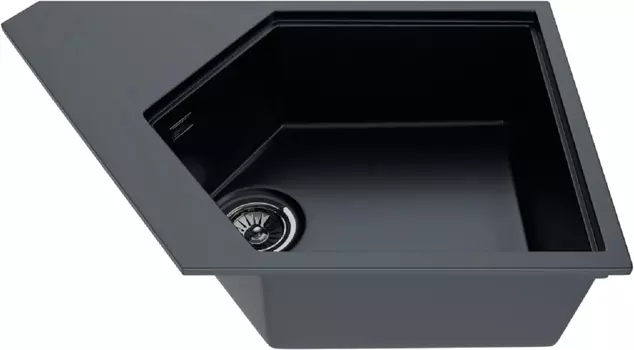 Мойка кухонная KitKraken River Graphite темно-серая K-775.7024