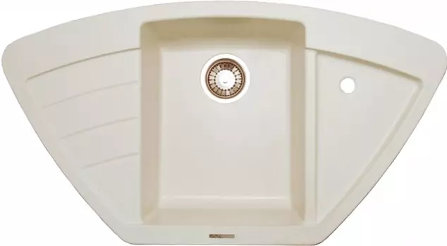 Мойка кухонная Lava A2 белая A2.LAT