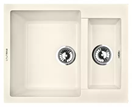 Мойка кухонная Lava D1 белый D1.LAT