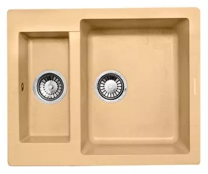 Мойка кухонная Lava D1 светлый беж D1.DUN