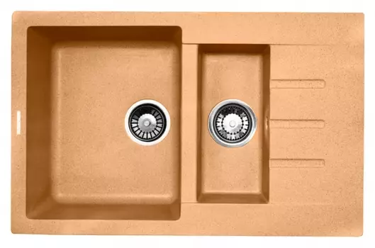 Мойка кухонная Lava D2 бежевый D2.SAH