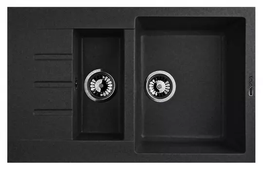 Мойка кухонная Lava D2 черный D2.BAS