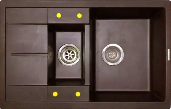 Мойка кухонная Lava D4 кофе D4.CFF