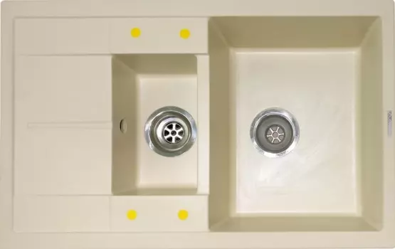 Мойка кухонная Lava D4 кремовая D4.CRE