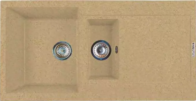 Мойка кухонная Lava D5 sahara (бежевый) D5.SAH