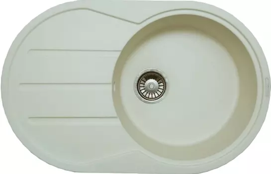 Мойка кухонная Lava E2 белая E2.LAT