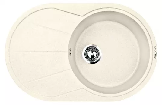 Мойка кухонная Lava E3 белый E3.LAT