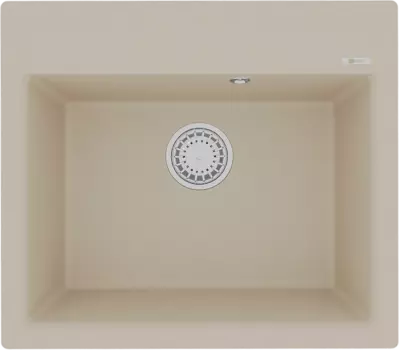 Мойка кухонная Lemark Hanka 570 9910014 бежевая