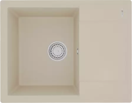 Мойка кухонная Lemark Imandra 640 9910020 бежевая