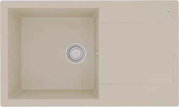 Мойка кухонная Lemark Imandra 840 9910032 бежевая