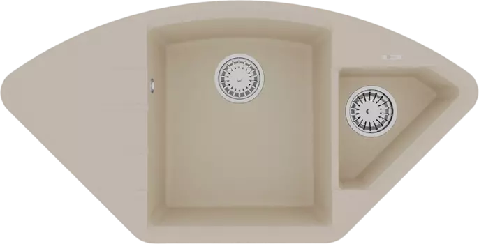 Мойка кухонная Lemark Irkana 980 9910044 бежевая