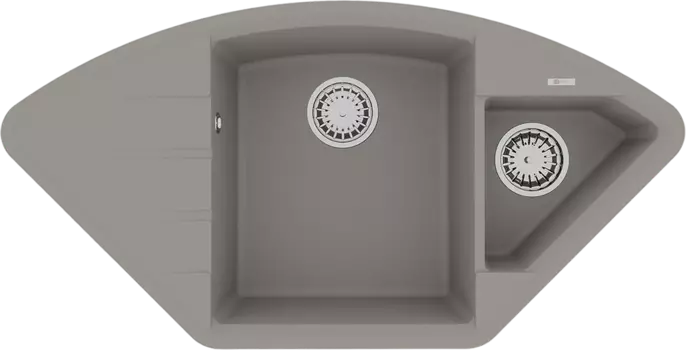 Мойка кухонная Lemark Irkana 980 9910045 грей