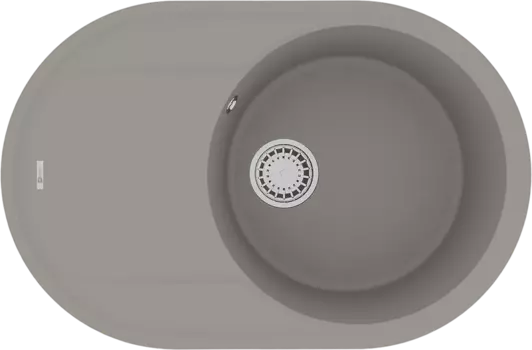 Мойка кухонная Lemark Lacha 760 9910057 грей