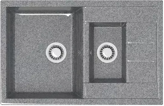Мойка кухонная Marrbaxx Блонди Z210Q008 тёмно-серый