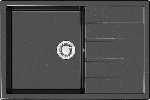 Мойка кухонная Marrbaxx Джоли Z161Q004 чёрный