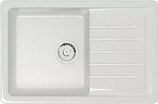 Мойка кухонная Marrbaxx Энди Z016Q001 белый лед