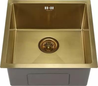 Мойка кухонная Melana D4545HG золото