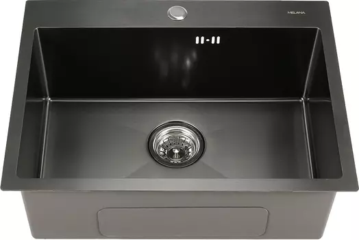 Мойка кухонная Melana D6045HB графит