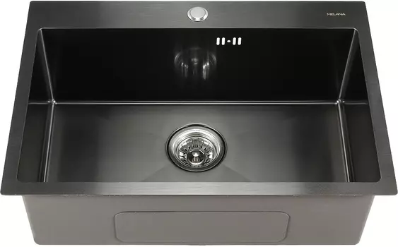 Мойка кухонная Melana D6545HB графит
