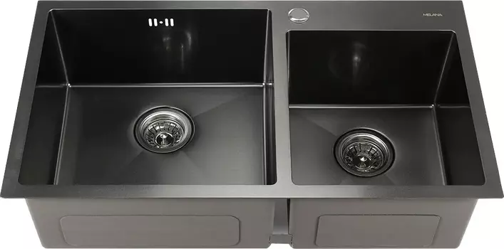 Мойка кухонная Melana S8045HB графит