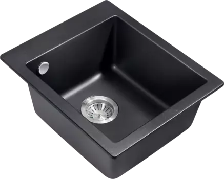 Мойка кухонная Milacio Murcia Cuarzo 42 MC.77041 черная матовая