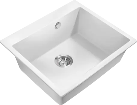 Мойка кухонная Milacio Murcia Cuarzo 60 MC.77012 белая