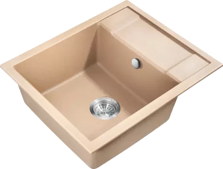 Мойка кухонная Milacio Navarra Cuarzo 60 MC.77074 бежевая