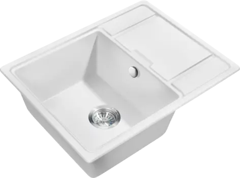 Мойка кухонная Milacio Navarra Cuarzo 65 MC.77062 белая