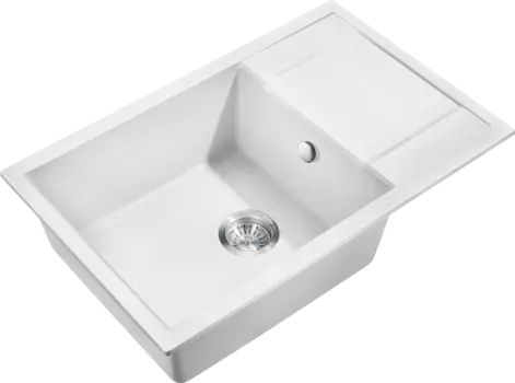 Мойка кухонная Milacio Navarra Cuarzo 78 MC.77052 белая