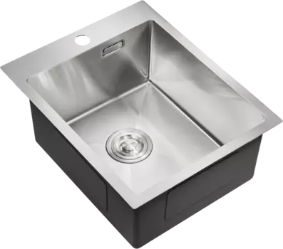 Мойка кухонная Milacio Steel Denia 41 MC.77460 сталь нержавеющая