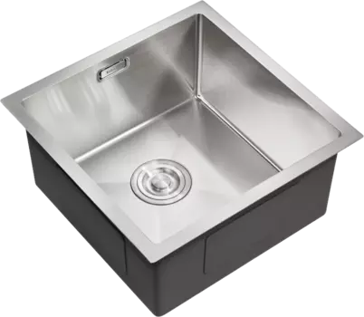 Мойка кухонная Milacio Steel Denia 44 MC.77430 сталь нержавеющая