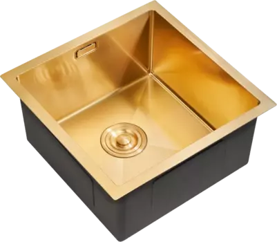 Мойка кухонная Milacio Steel Denia 44 MC.77438 золото
