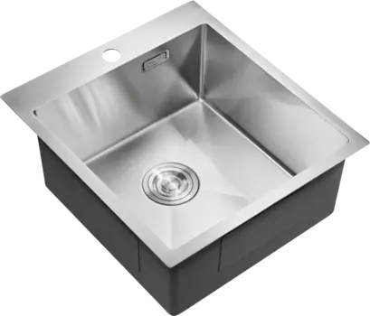 Мойка кухонная Milacio Steel Denia 46 MC.77470 сталь нержавеющая