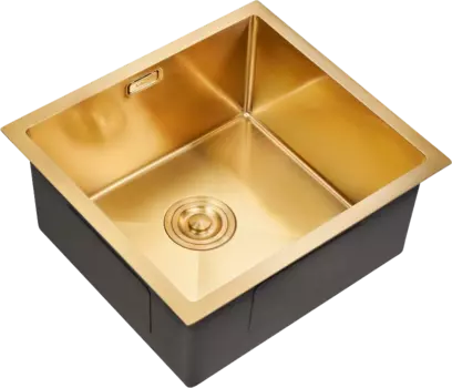 Мойка кухонная Milacio Steel Denia 48 MC.77448 золото