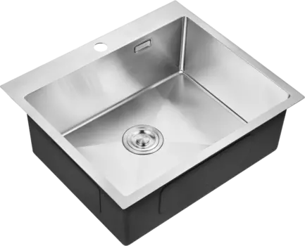 Мойка кухонная Milacio Steel Denia 59 MC.77490 сталь нержавеющая