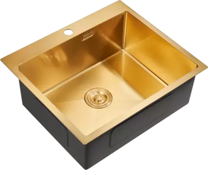 Мойка кухонная Milacio Steel Denia 59 MC.77498 золото