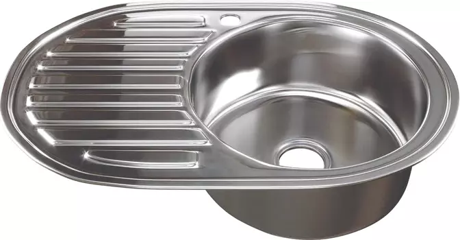 Мойка кухонная Mixline 532305 с декором