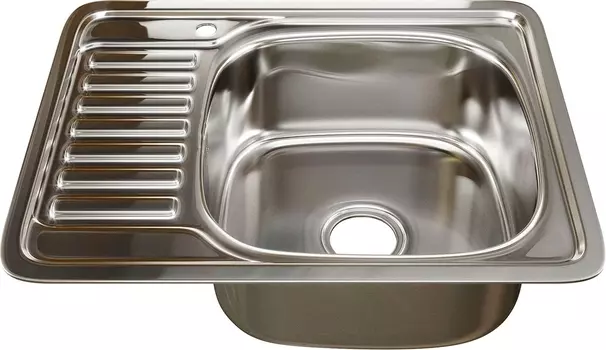 Мойка кухонная Mixline 532309 с декором