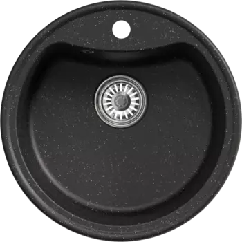 Мойка кухонная Mixline ML-GM09 черная 551797