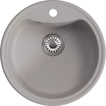 Мойка кухонная Mixline ML-GM09 серая 551799