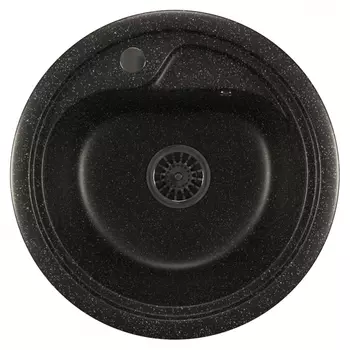 Мойка кухонная Mixline ML-GM10 черный 525062